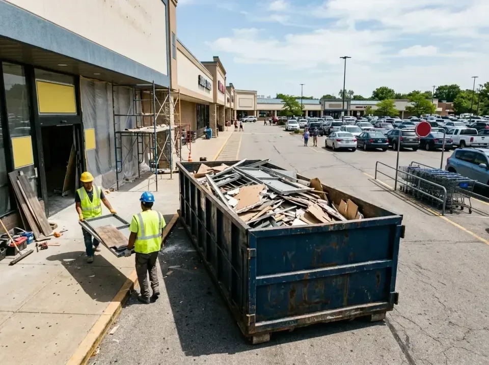 retail-store-renovation-debris-003 — frequently asked questions, Roll-off Dumpster Rentals in Rancho Murieta, CA